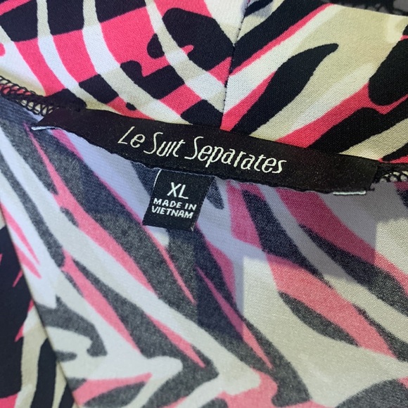 🆕NWT LeSuit Separates Printed Suit Top, X-Large - Picture 2 of 6